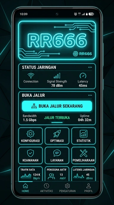 Tampilan link alternatif rr666